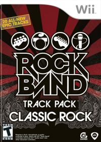 Rock Band Track Pack: Classic Rock Wii  box art